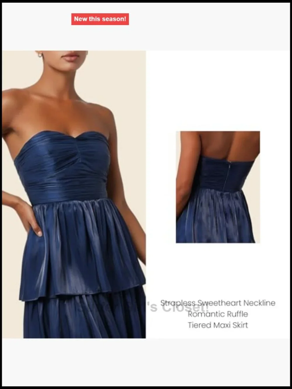 N/A tiered formal